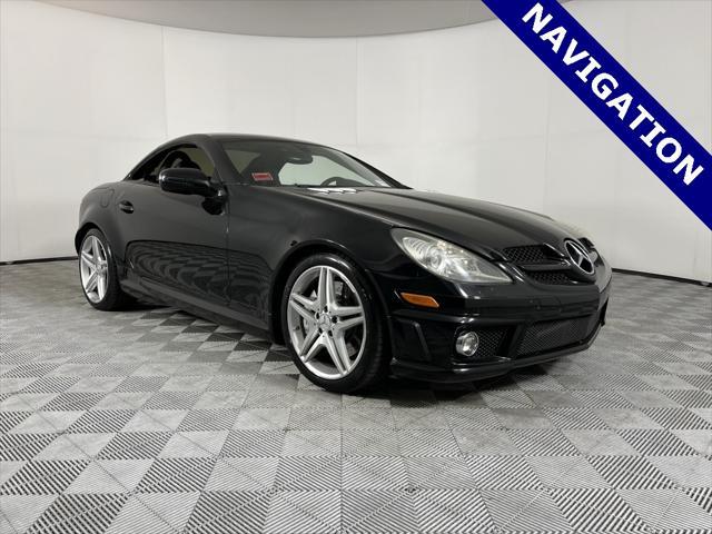 used 2009 Mercedes-Benz SLK-Class car, priced at $21,495