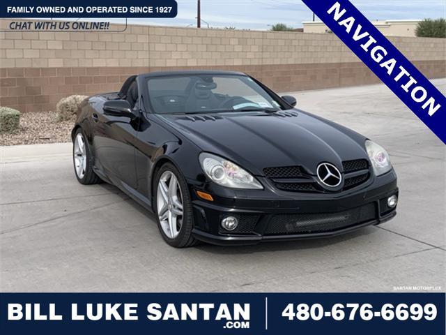 used 2009 Mercedes-Benz SLK-Class car, priced at $25,995