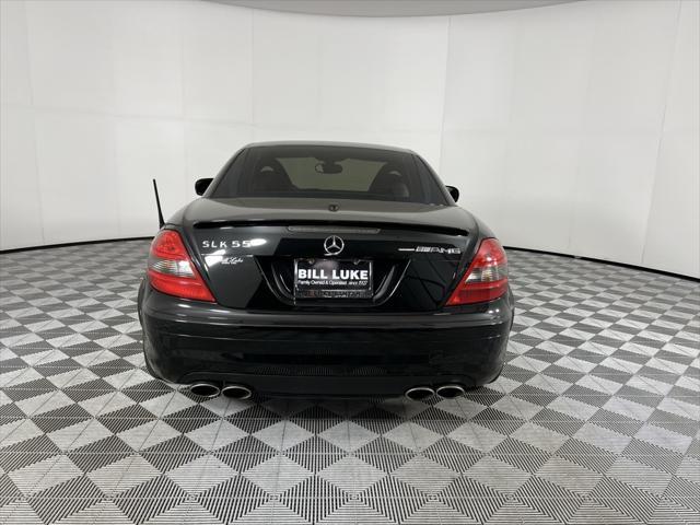 used 2009 Mercedes-Benz SLK-Class car, priced at $21,495