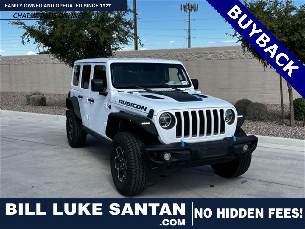 used 2021 Jeep Wrangler Unlimited 4xe car, priced at $30,375