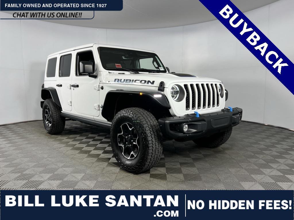 used 2021 Jeep Wrangler Unlimited 4xe car, priced at $27,375