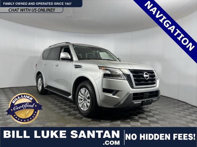 used 2023 Nissan Armada car, priced at $41,000