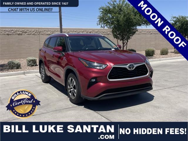 used 2023 Toyota Highlander car, priced at $38,573