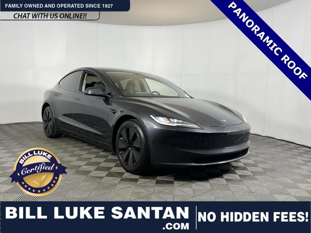 used 2025 Tesla Model 3 car, priced at $35,973