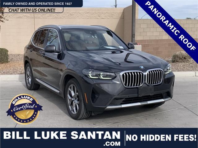 used 2022 BMW X3 car, priced at $28,973