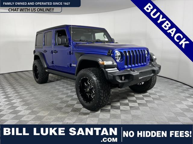 used 2020 Jeep Wrangler Unlimited car, priced at $26,975