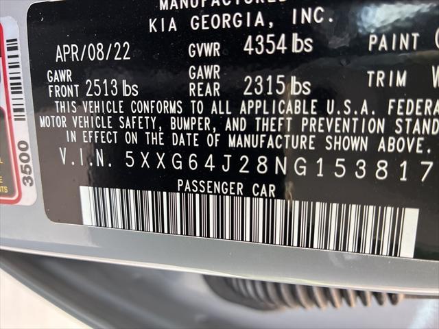 used 2022 Kia K5 car, priced at $22,973