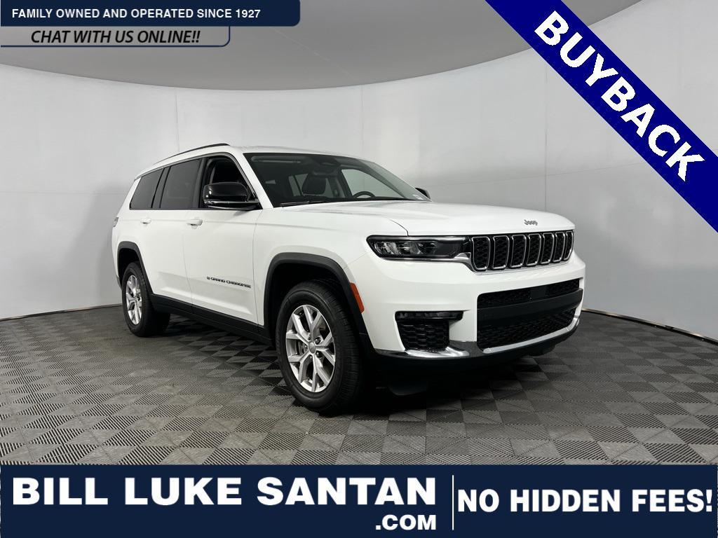 used 2022 Jeep Grand Cherokee L car, priced at $23,975
