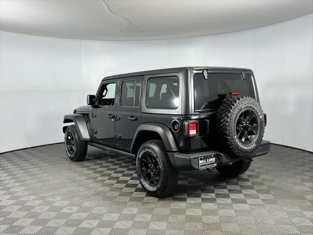 used 2021 Jeep Wrangler car, priced at $26,175