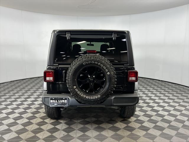 used 2021 Jeep Wrangler car, priced at $26,175
