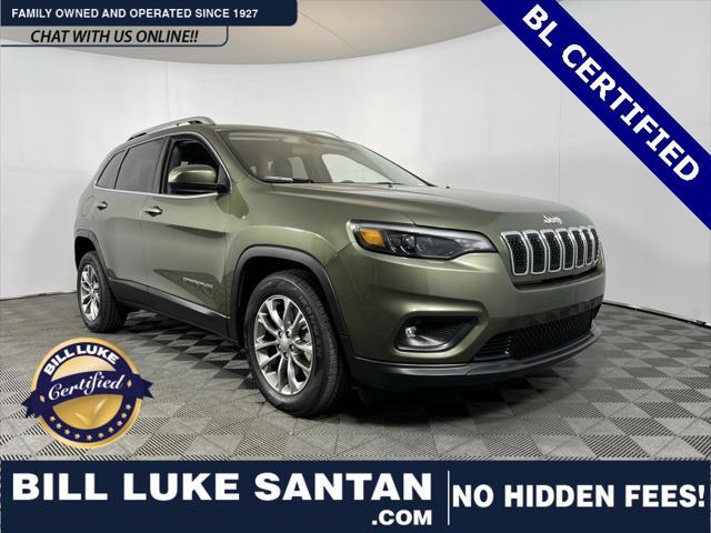 used 2019 Jeep Cherokee car, priced at $18,973