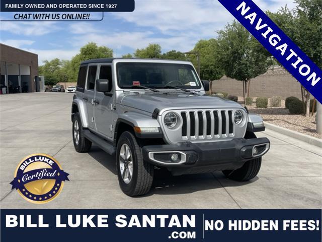used 2022 Jeep Wrangler Unlimited car, priced at $36,573