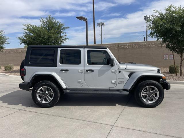 used 2022 Jeep Wrangler Unlimited car, priced at $36,573