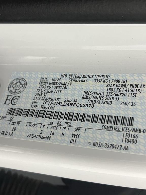 used 2024 Ford F-150 car, priced at $54,173