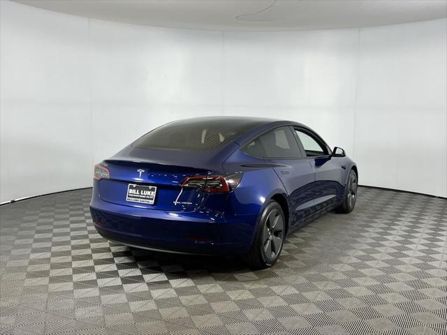 used 2023 Tesla Model 3 car, priced at $32,000