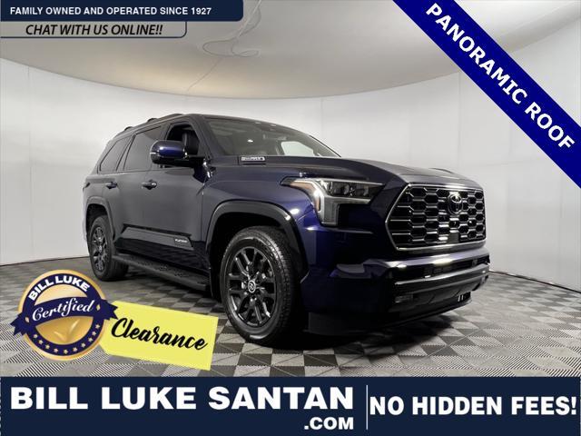used 2024 Toyota Sequoia car, priced at $73,273