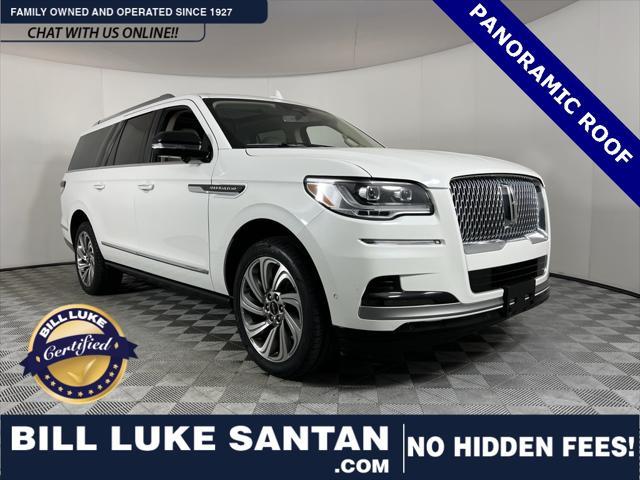 used 2023 Lincoln Navigator car, priced at $69,573