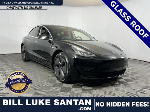 used 2018 Tesla Model 3 car, priced at $25,673