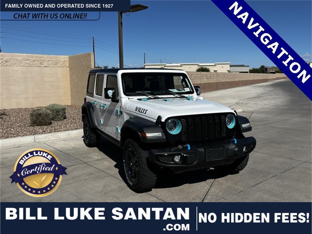 used 2023 Jeep Wrangler 4xe car, priced at $28,073
