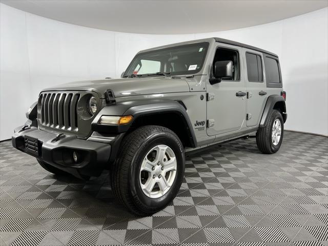 used 2021 Jeep Wrangler Unlimited car, priced at $29,075