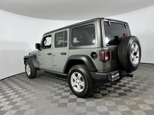 used 2021 Jeep Wrangler Unlimited car, priced at $29,075