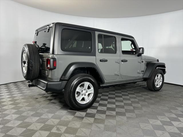 used 2021 Jeep Wrangler Unlimited car, priced at $29,075