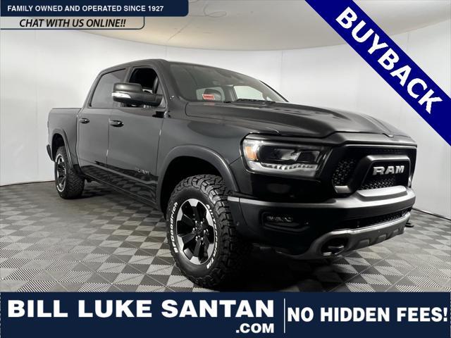 used 2022 Ram 1500 car, priced at $37,875