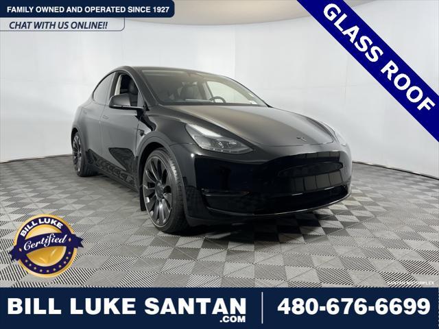 used 2023 Tesla Model Y car, priced at $38,573