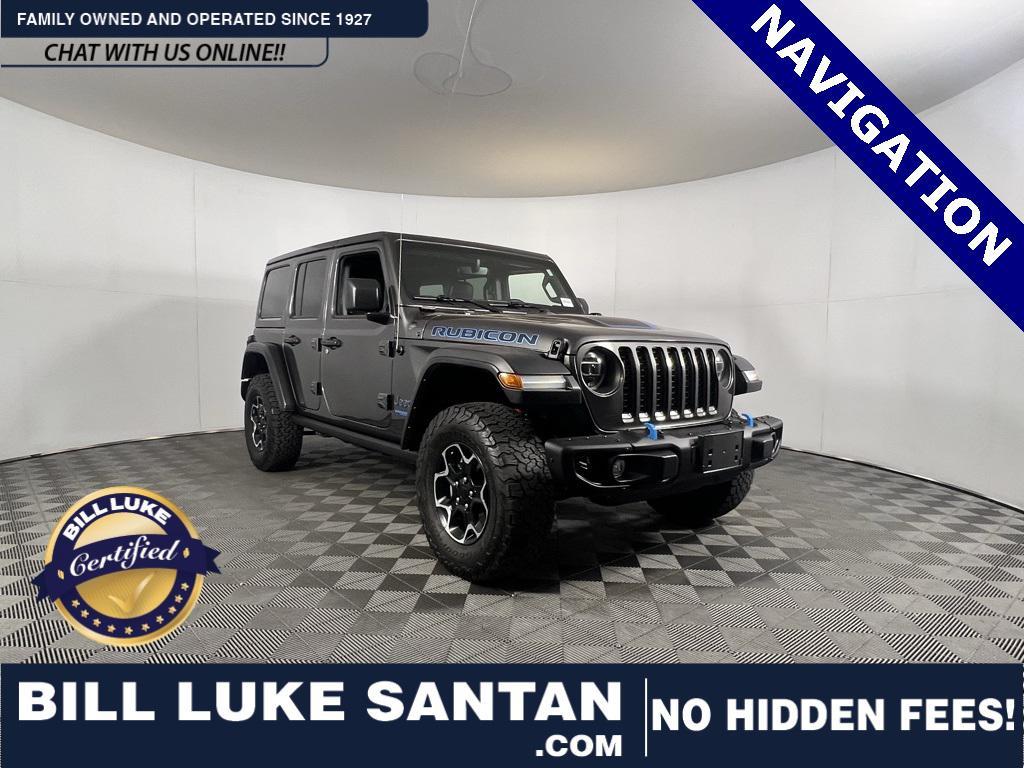 used 2022 Jeep Wrangler Unlimited 4xe car, priced at $32,973