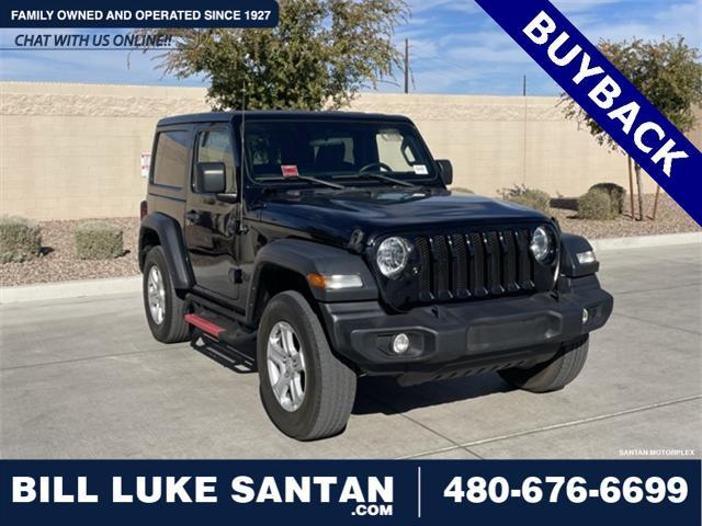 used 2021 Jeep Wrangler car, priced at $24,575