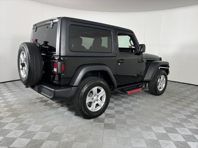 used 2021 Jeep Wrangler car, priced at $20,175