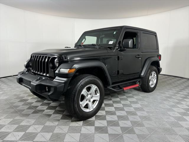 used 2021 Jeep Wrangler car, priced at $20,175