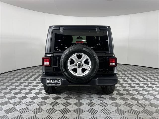 used 2021 Jeep Wrangler car, priced at $20,175