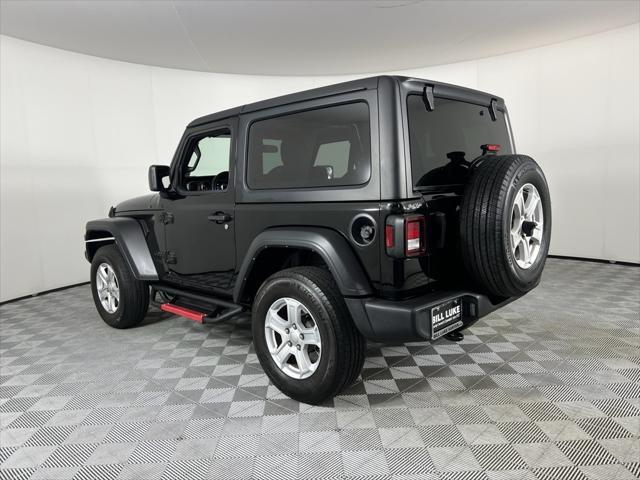 used 2021 Jeep Wrangler car, priced at $20,175