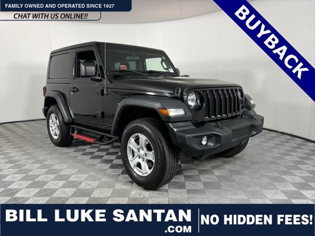 used 2021 Jeep Wrangler car, priced at $20,175