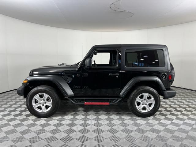 used 2021 Jeep Wrangler car, priced at $20,175