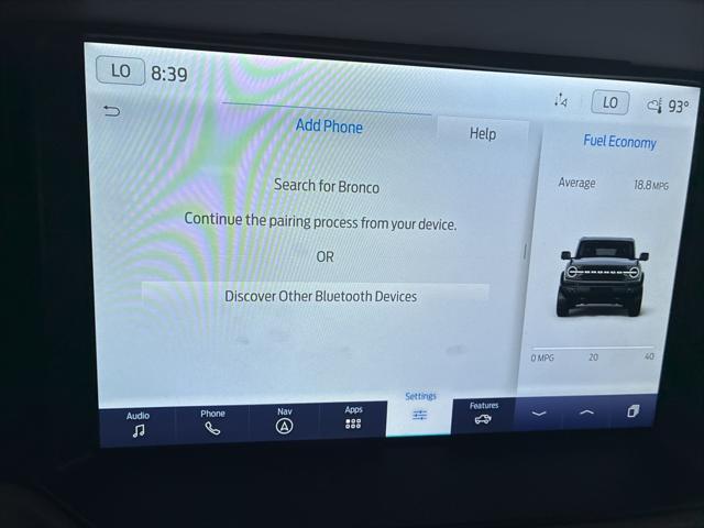 used 2022 Ford Bronco car, priced at $43,373