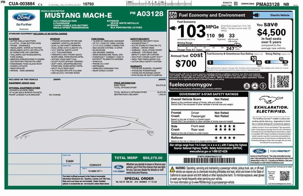 used 2023 Ford Mustang Mach-E car, priced at $28,273