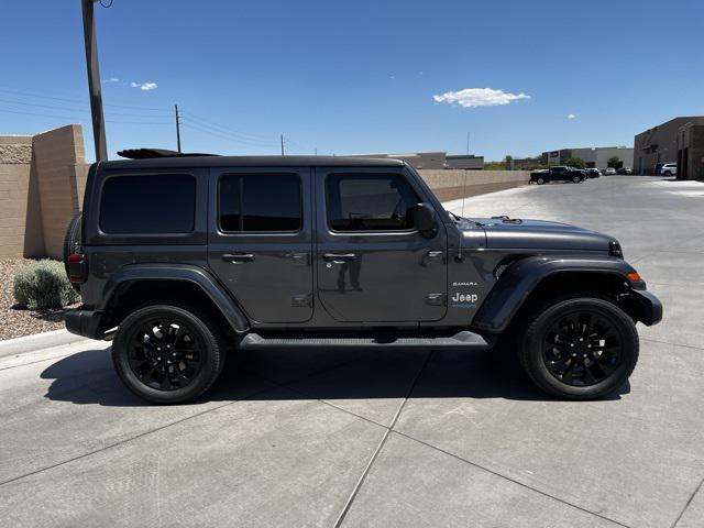 used 2022 Jeep Wrangler Unlimited 4xe car, priced at $33,975