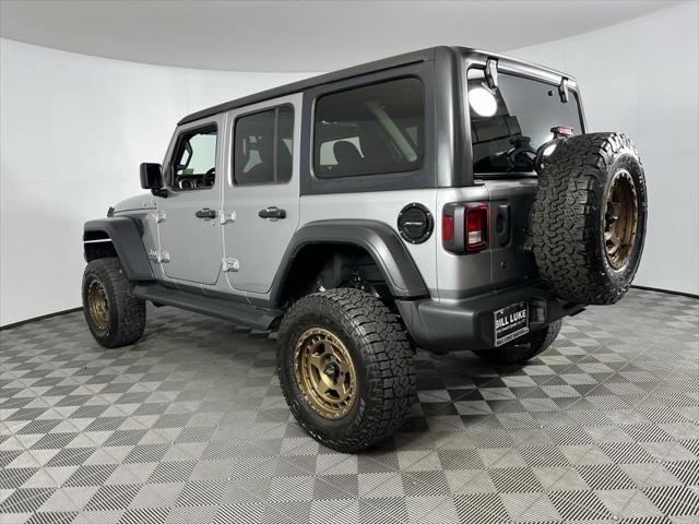 used 2020 Jeep Wrangler Unlimited car, priced at $26,973