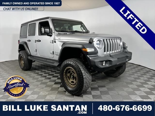 used 2020 Jeep Wrangler Unlimited car, priced at $26,973