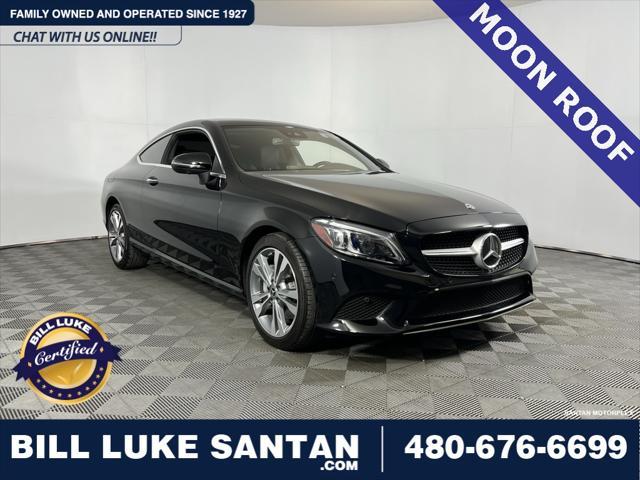 used 2022 Mercedes-Benz C-Class car, priced at $39,473
