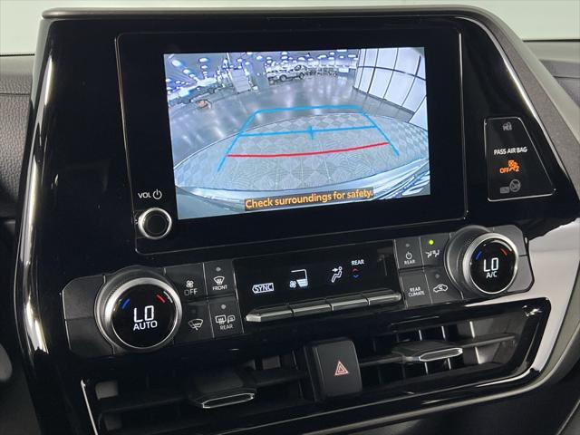 used 2023 Toyota Highlander car, priced at $34,000