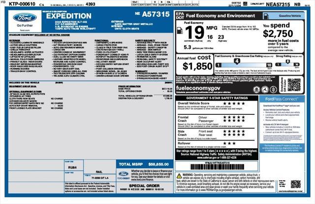 used 2022 Ford Expedition car, priced at $40,673