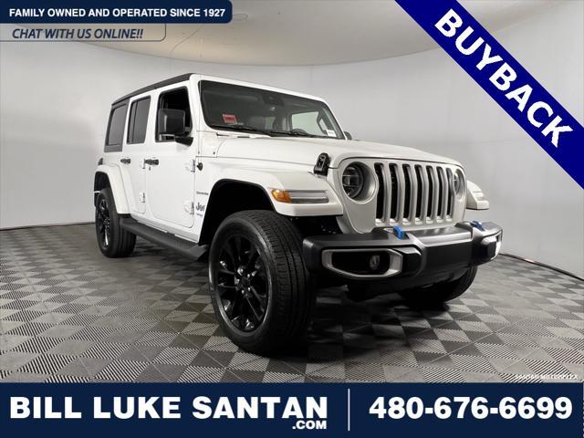 used 2022 Jeep Wrangler Unlimited car, priced at $33,875