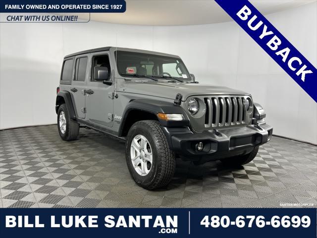 used 2019 Jeep Wrangler Unlimited car, priced at $28,175