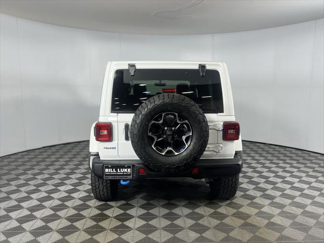 used 2022 Jeep Wrangler Unlimited 4xe car, priced at $37,073