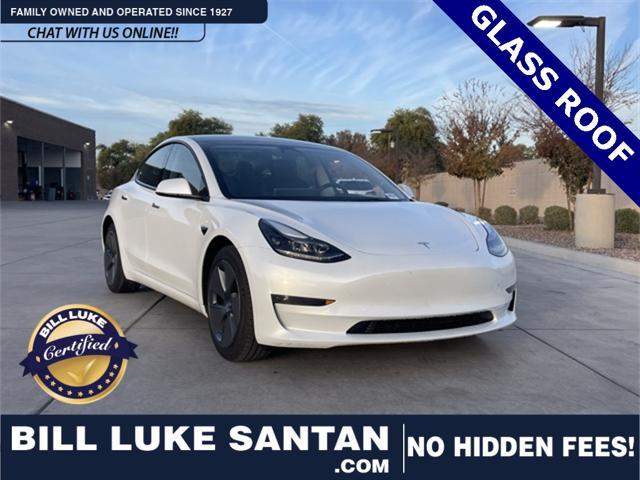 used 2023 Tesla Model 3 car, priced at $26,573