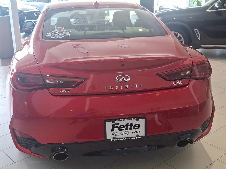 used 2022 INFINITI Q60 car, priced at $45,117