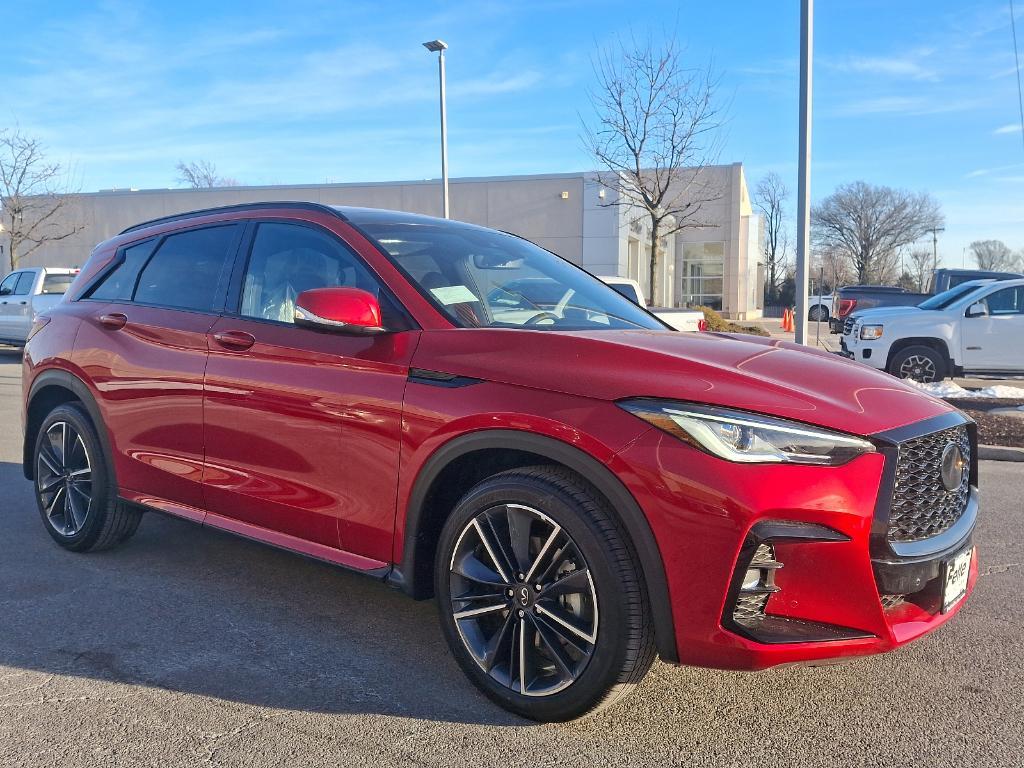 new 2025 INFINITI QX50 car, priced at $54,170